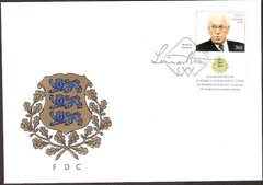 2581 - Estonia - 1999 - Lennart Meri Republic of Estonia President 70th anniversary - FDC