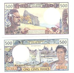 French Pacific Terr. - 500 Francs 1990 - 2012 - Pick 1e - aUNC