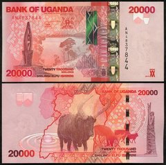 Уганда - 20000 Shillings 2010 - P. 53a - UNC