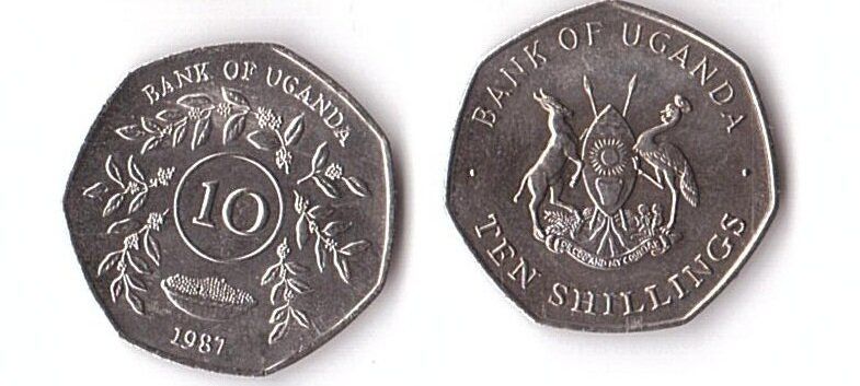 Уганда - 10 Shillings 1987 - UNC