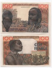 Западная Африка / Бенин - 100 Francs 1965 - P. 201Bf - UNC