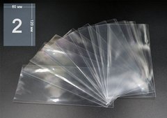 3577 - Banknote bags 60 mm x 120 mm - 50 pcs Sleeves Holder