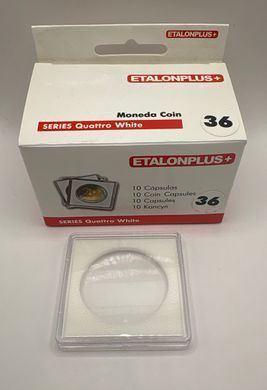 4221 - Etalonplus+ capsule - 36 mm - Pack of 10 pieces Quattro White