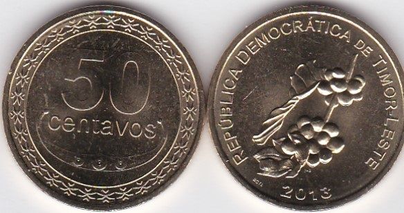 Timor - 50 Centavos 2013 - UNC