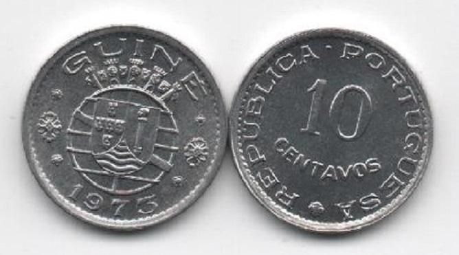 Португальська Гвінея - ​​10 Centavos 1973 - aUNC / UNC