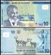 Намибия - 5 шт х 10 Dollars 2015 - Pick 16 - UNC