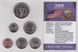 USA - set 6 coins 1 Dime 1 5 5 Cents 1/4 Dollar + 1 Liberian Dollar 2003 -2004 - sealed - UNC