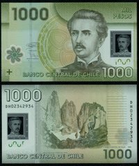 Чили - 1000 Pesos 2020 - P. 161j - UNC