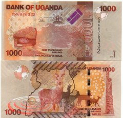 Уганда - 1000 Shillings 2017 - P. 49e - UNC