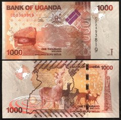 Uganda - 1000 Shillings 2015 - P. 49d - UNC