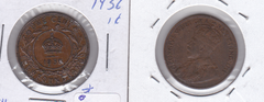 Newfoundland - 1 Cent 1936 - VF+