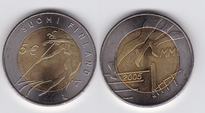 Finland - 5 Euro 2005 - 10th World Championships in Athletics - XF