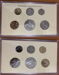 Австралия - набор 6 монет 2024 - Смена монарха - в коробочке - UNC