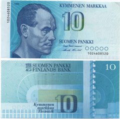 Фінляндія - 10 Markkaa 1986 - Pick 113a(25) - aUNC