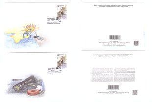 2696 - Ukraine - 2022 - The Crimean Bridge encore! - 2 x FDC with stamp M slaked Kyiv