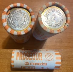 Argentina - 25 pcs x 2 Pesos 2016 - roll - UNC