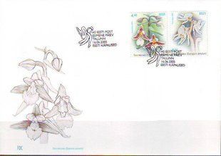 2826 - Estonia - 2005 - Summer Flowers - FDC
