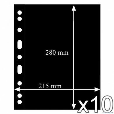3527 - Gasket 'Standart', black, 215x280mm, pack of 10 pieces, 2021, Kammer