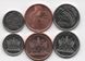 Trinidad and Tobago - 5 pcs х set 3 coins 5 10 25 Cents 2020 - UNC