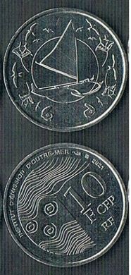 Французька Полінезія / Таїті - 5 х 10 Francs 2021 - UNC