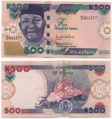 Nigeria - 500 Naira 2012 - UNC