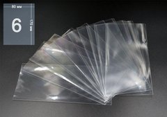 3573 - Bags for banknotes 80 mm x 170 mm - 50 pcs Sleeves Holder