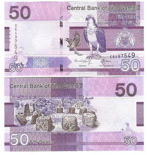 Гамбия - 50 Dalasis 2023 - P. W40 - UNC