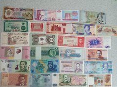 World - set 150 banknotes from 150 countries - UNC