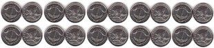 Curacao - 10 pcs х 1 Cent 2025 - UNC
