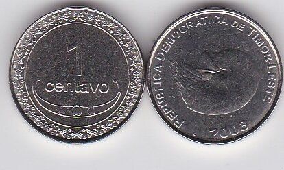 Тимор - 1 Centavo 2003 - UNC