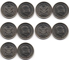 Сьерра-Леоне - 5 шт х 10 Cents 1984 - UNC