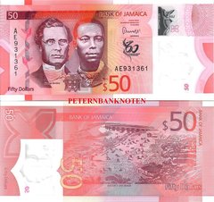 Jamaica - 50 Dollars 2022 ( 2023 ) -  comm. - Polymer - UNC