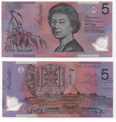 Australia - 5 Dollars 2005 - P. 57с - XF