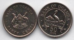 Уганда - 50 Cents 1976 - VF