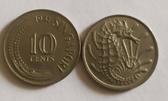Сингапур - 10 Cents 1981 - XF- / VF+