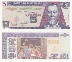 Гватемала - 5 Quetzales 2006 - P. 106b - UNC