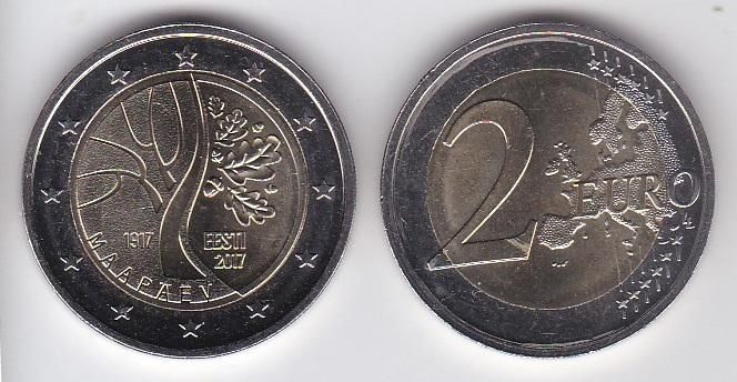 Estonia - 2 Euro 2017 - Estonia's Path to Independence - UNC