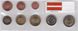 Latvia - set 8 coins 1 2 5 10 20 50 Cent 1 2 Euro 2014 - aUNC / UNC