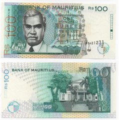 Маврикий - 100 Rupees 1998 - P. 44 - UNC