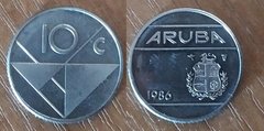 Aruba - 10 Cents 1986 - aUNC