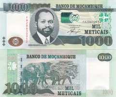 Mozambique - 1000 Meticais 2011 - P. 154 - UNC