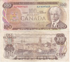 Canada - 100 Dollars 1974 - P. 91b - VF