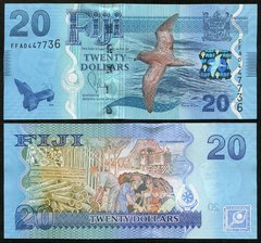 Фиджи - 20 Dollars 2013 - P. 117a - UNC