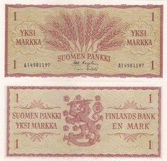 Фінляндія - 1 Markka 1963 - P. 98a(23) - UNC