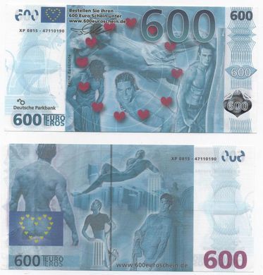 Fantasy / Германия - 600 Euro - aUNC - banknotes.zp.ua — інтернет ...