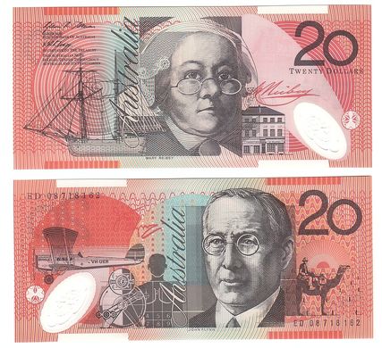 Австралія - ​​20 Dollars 2008 - Pick 59f - Polymer - UNC