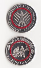 Germany - 10 Euro 2023 - D - Firefighters - UNC