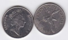 Bermuda - 25 Cents 1996 - VF