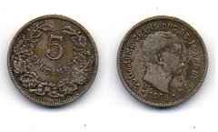 Люксембург - 5 Cents 1908 - F