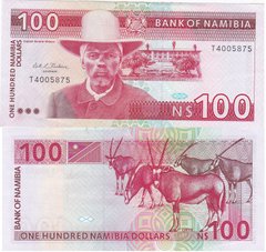 Намибия - 100 Dollars 1993 - P. 3 - XF-